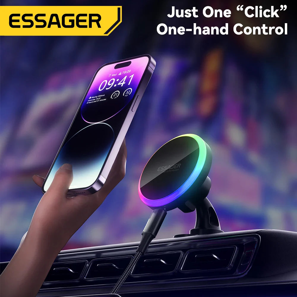 eser wireless car phone holder