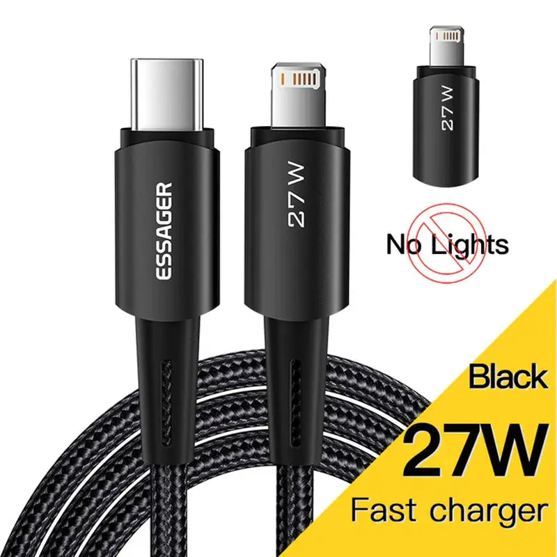 anker 2m fast charger cable with lightning and usb charging