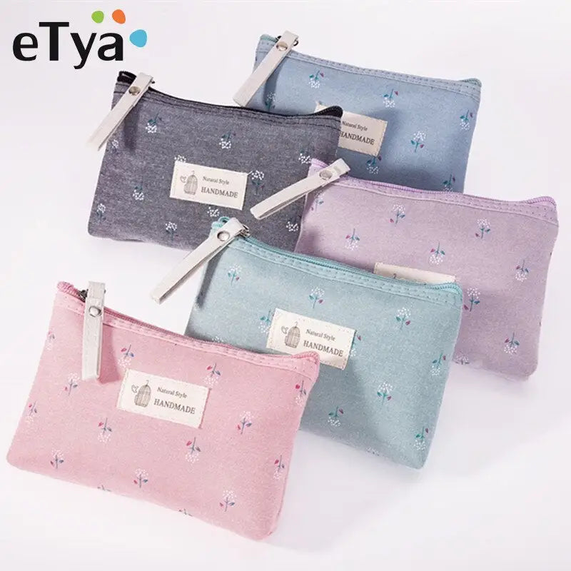 four colors small pouch bag