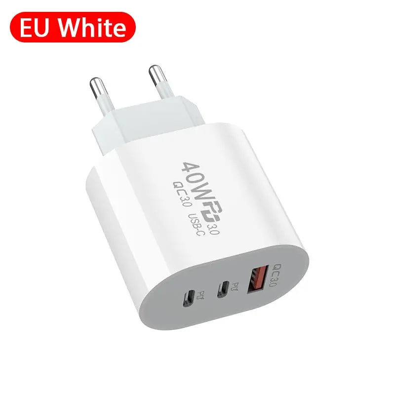 anker eu white usb charger with usb port