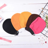 a set of three hats with a black and orange color