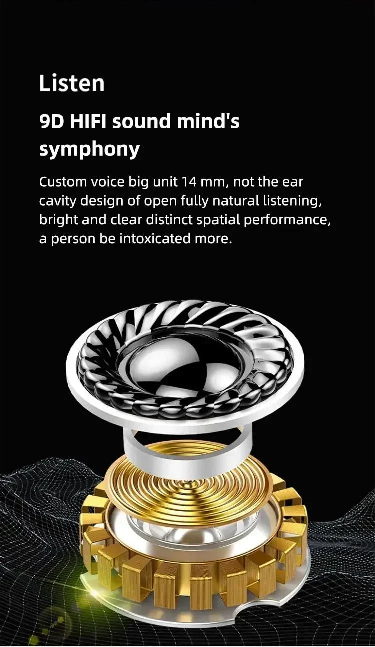 An exploded view of a high-fidelity earbud speaker driver.
