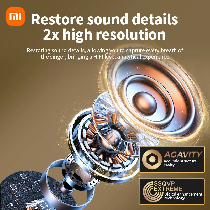 Exploded view of a speaker or audio driver showcasing its internal components.