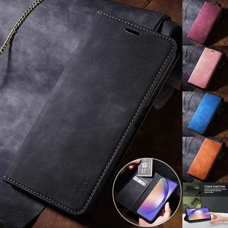 The new fashion leather wallet case for iphone