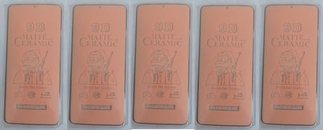 Five ceramic screen protectors.