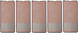 Five ceramic screen protectors.