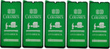 Five green 9D ceramics anti-shock screen protectors.