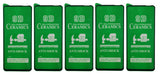 Five green anti-shock screen protectors.