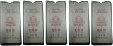 Five matte ceramic privacy screen protectors.