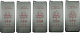 Five matte ceramic privacy screen protectors.