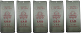 Five matte ceramic privacy screen protectors.