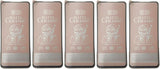 Five matte ceramic screen protectors.