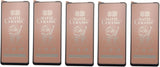 Five matte ceramic screen protectors.