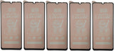 Five matte ceramic screen protectors.