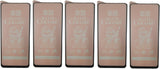 Five matte ceramic screen protectors.
