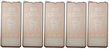 Five matte ceramic screen protectors.