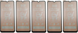 Five matte ceramic screen protectors.