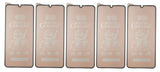 Five matte ceramic screen protectors.