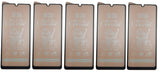 Five matte ceramic screen protectors.