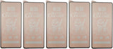 Five matte ceramic screen protectors.