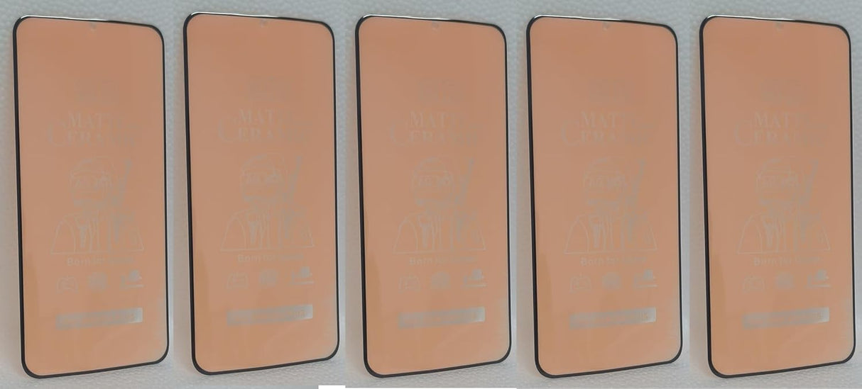 Five peach-colored rectangles with rounded corners.