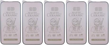 Five phone screen protectors.