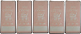 Five pink screen protectors.