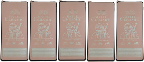 Five pink screen protectors.