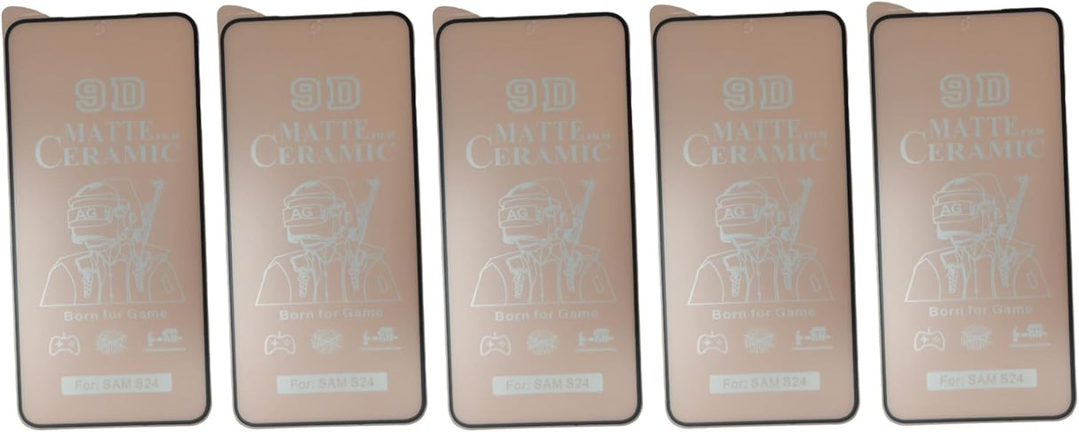Five rectangular, rose gold-colored objects.
