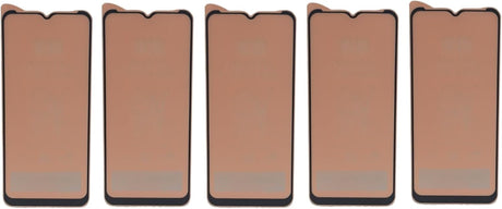 Five smartphone screen protectors.