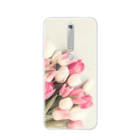 Floral patterned phone case.
