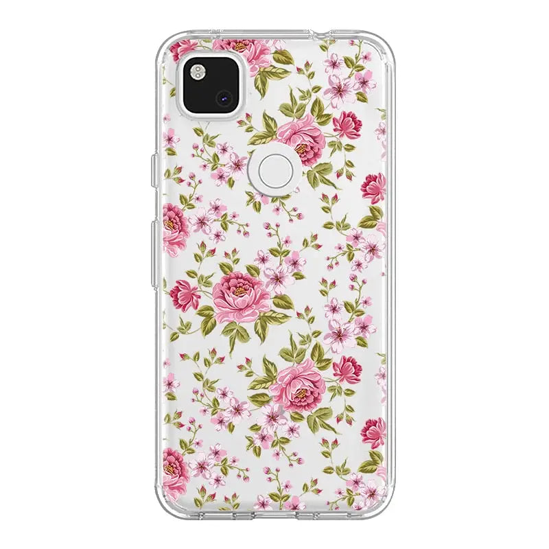 floral rose pattern case for motorola z3