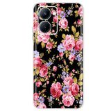 floral rose pattern phone case