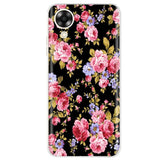 floral rose pattern phone case