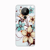 the flower pattern on this phone case is perfect for the nokia x