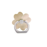 a flower ring with a white background