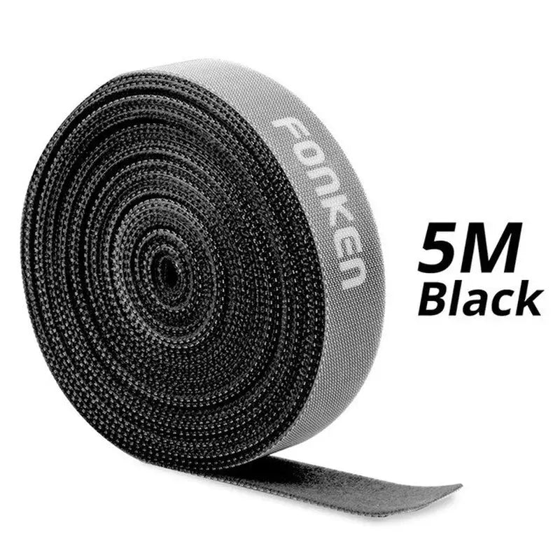 a roll of black tape with the words’5m ’