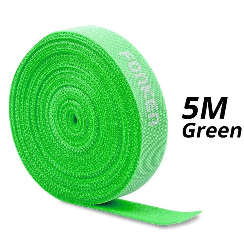 a green ribbon with the words 5m on it