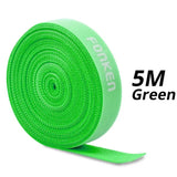 a green ribbon with the words 5m on it