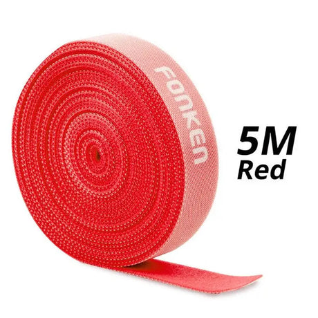 a red tape with the word’red’on it