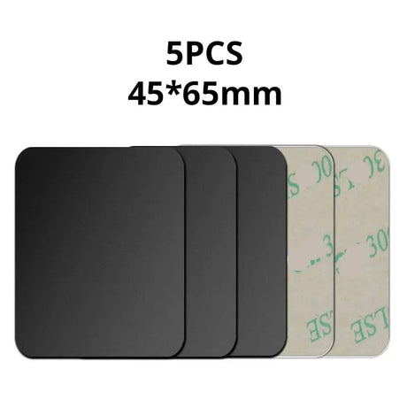 5pcs 45x5mm black plastic coaster coasters