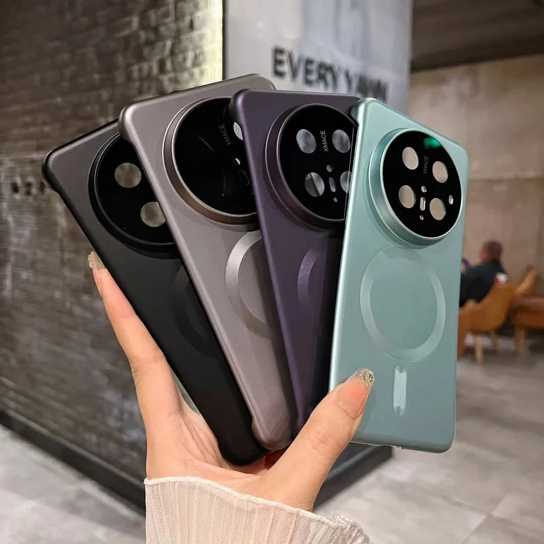 Four colorful phone cases.