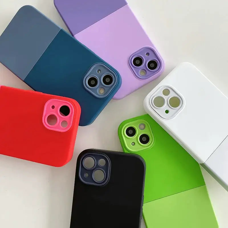 four different colors of the iphone case