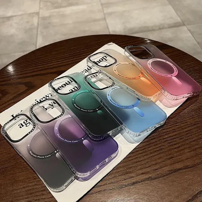 Four different colors of the new iphone case