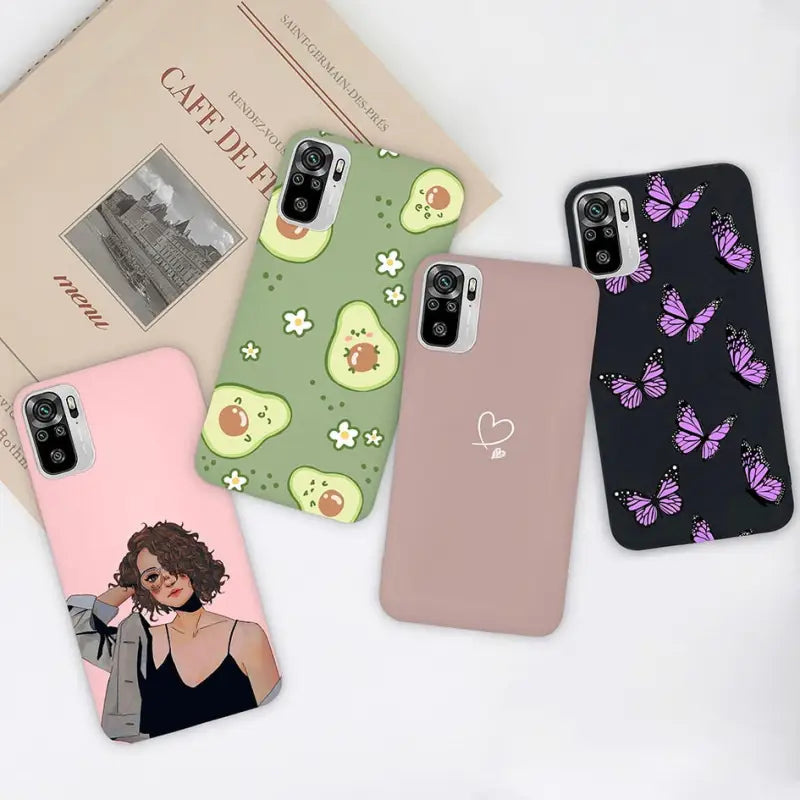 a variety of iphone cases with different designs