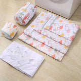 a set of baby bedding and sheets