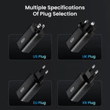 The four different types of plugs