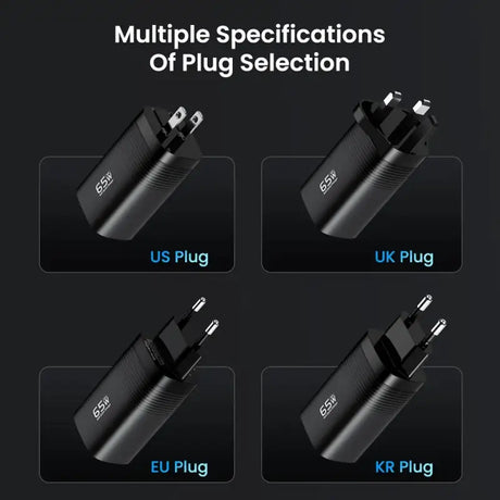 The four different types of plugs