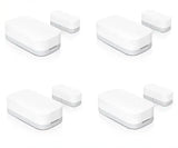 Four different views of a door window sensor