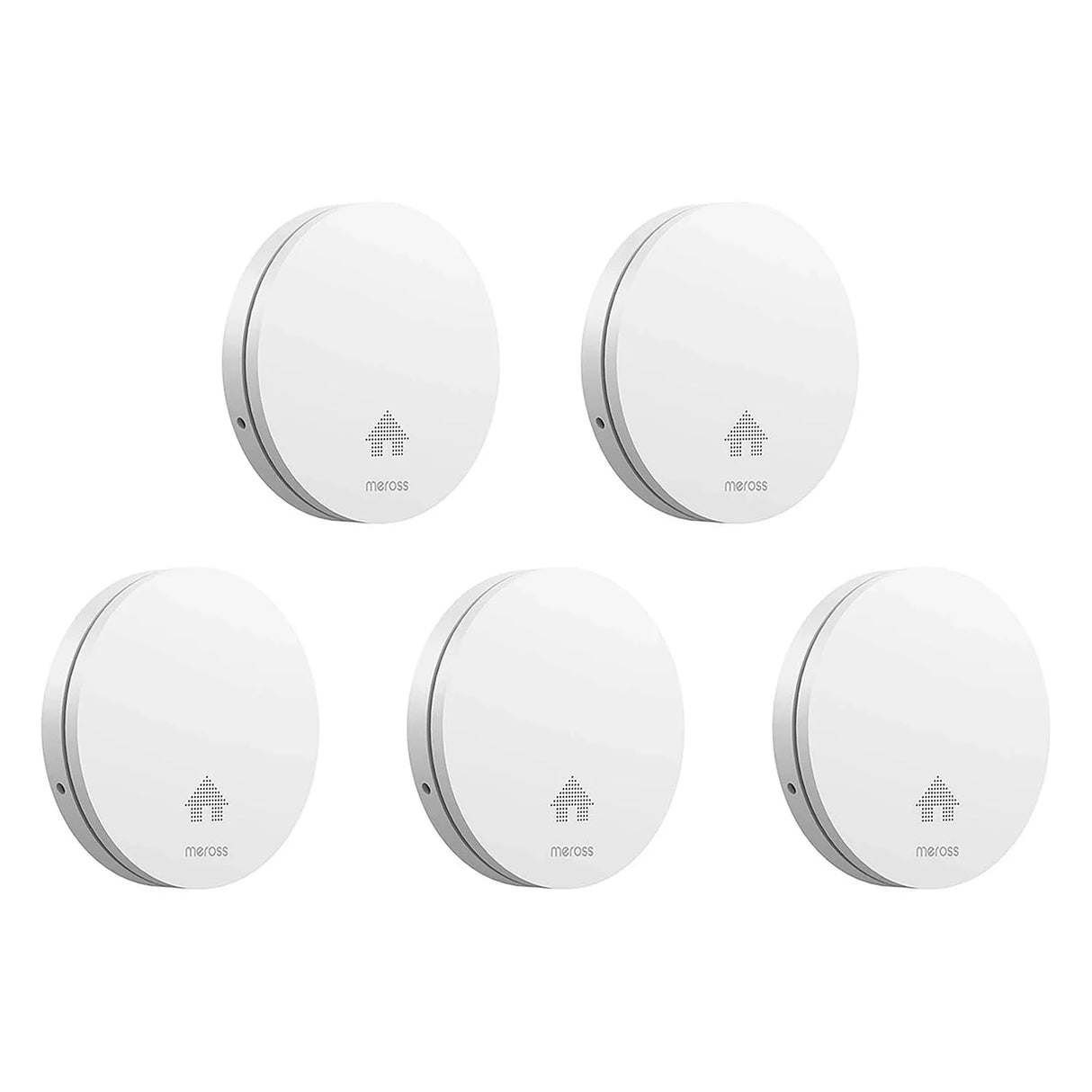 four white wireless light switches